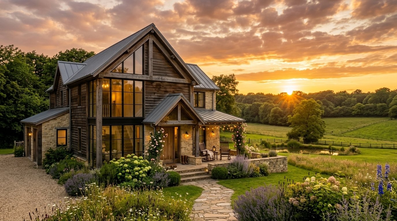 A_beautiful_luxury_farmhouse_surrounded_by_green_f_64f2ddc739