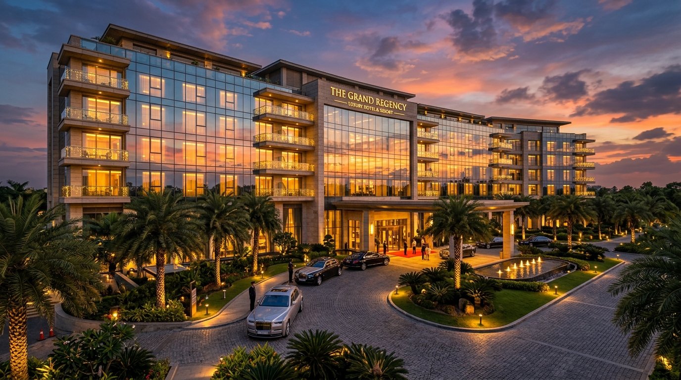 Luxury_hotel_exterior_at_sunset_fc69ddc8eb